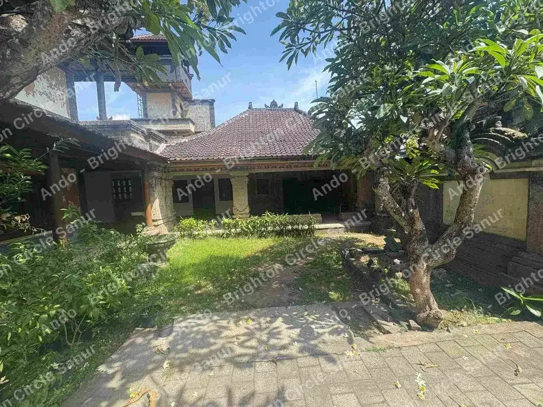 5,5 ARE RUMAH ETNIK BALI DENGAN TANAH LUAS DEKAT PANTAI SANUR - Image 6 of 10