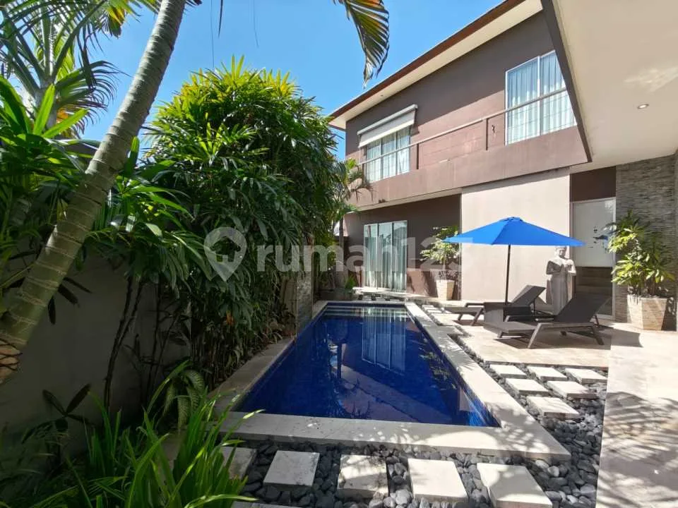 Yearly Rental, Wonderful 3 Bedrooms Villa With Ricefield View In Kesambi, Kerobokan - Image 2 of 4