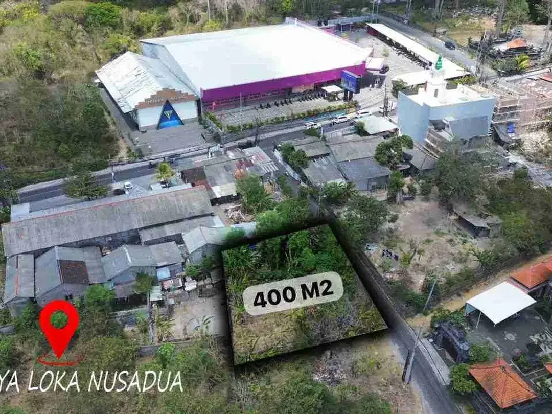 Jual Tanah 4 are/ 400m² Dekat Jl Utama Maya Loka Nusa Dua area Komersil aktive untuk investasi.id - Image 8 of 10