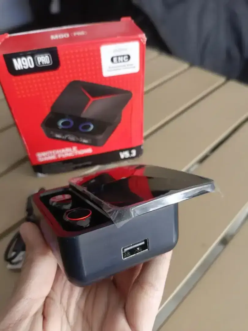TWS/Headset/Earphone Gaming Wireless Bluetooth Led Case Slide Design - Image 3 of 4