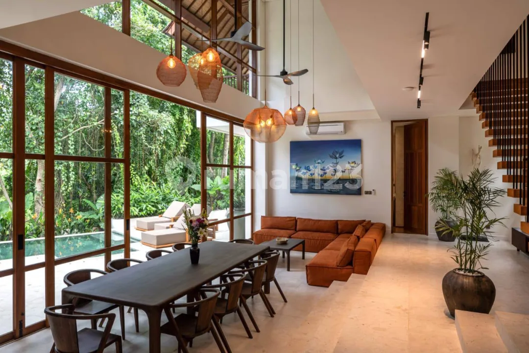 5 Bedrooms, Jungle View, Pool - Brand New Villa In Nuanu, Nyanyi - Image 3 of 4