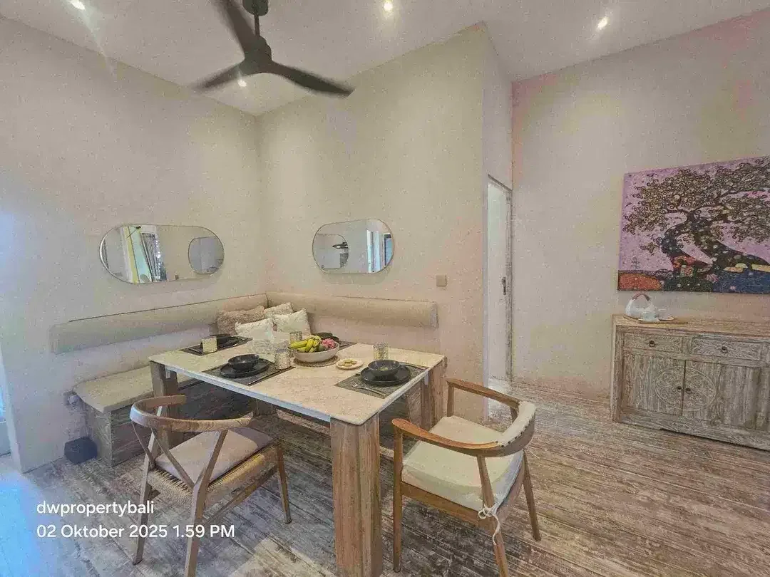 dijual villa lantai 2 view sawah canggu - Image 8 of 10