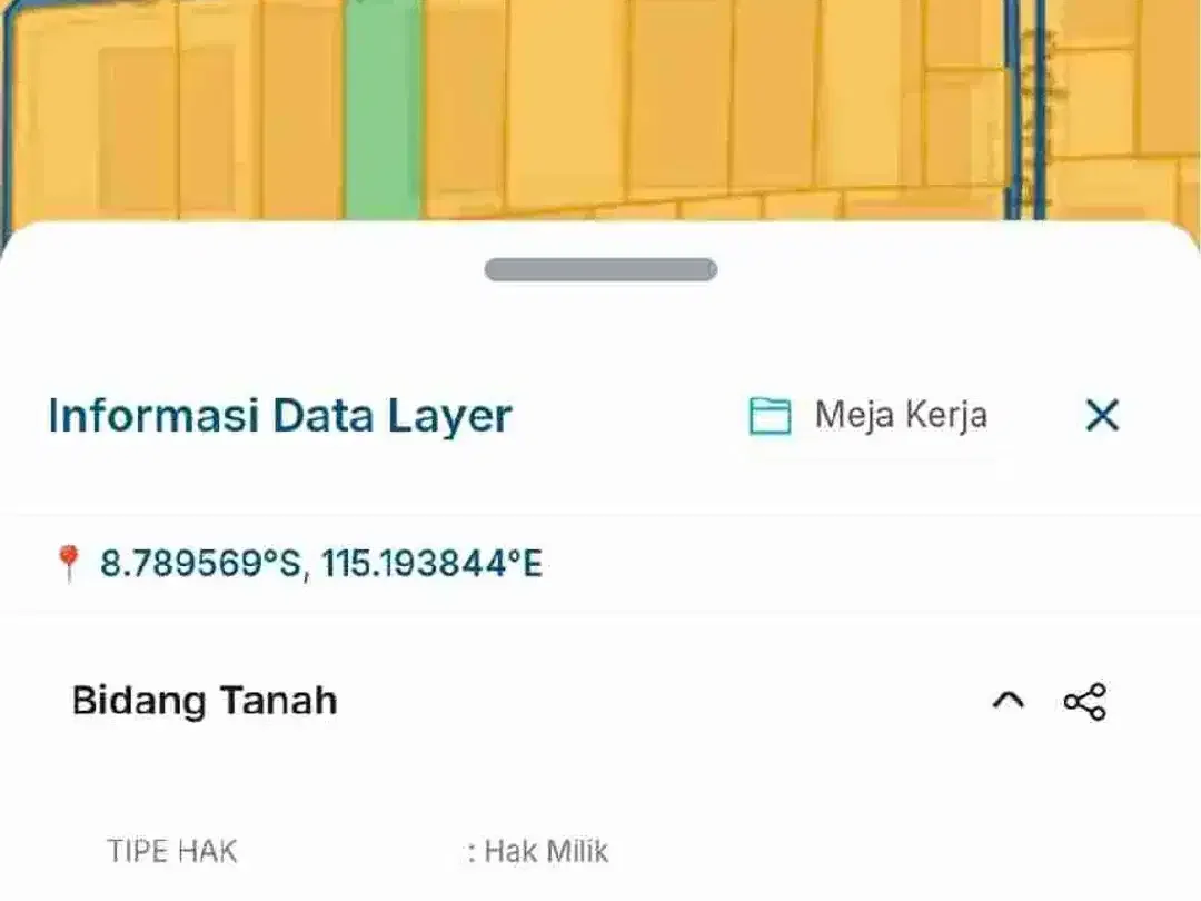 Jual Tanah 200m² Zona Kuning Lokasi Jl Giri Puspa Jimbaran area strategis.ig - Image 8 of 8