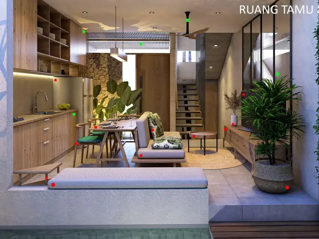 Dijual villa 3 Kamar Tidur di Tengah Areal Villa Elite di Jimbaran - Image 6 of 8