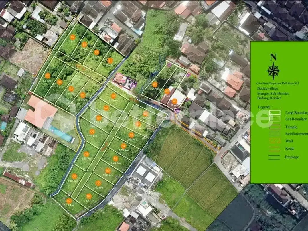 3 Plot Land Opportunity in Buduk – Block A of an 83 Are Development Area - Image 5 of 7
