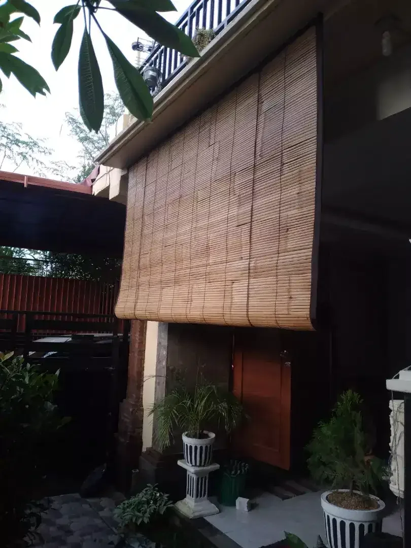 Jual krey/tirai bambu bali natural - Image 4 of 5