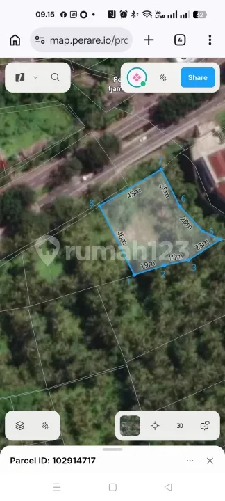 Tanah Jalan Utama Ida Bagus Mantra Saba Gianyar - Image 2 of 4