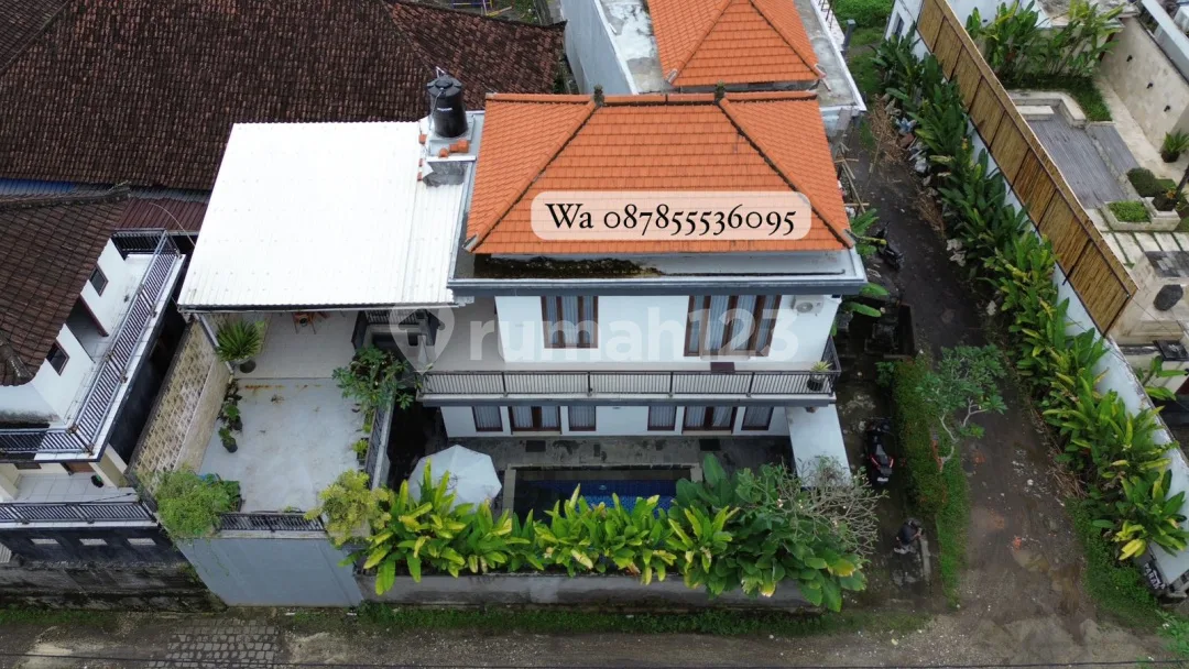 Villa Murah Dijual - Selatan Ubud Lokasi Premium View Sawah - Image 1 of 4