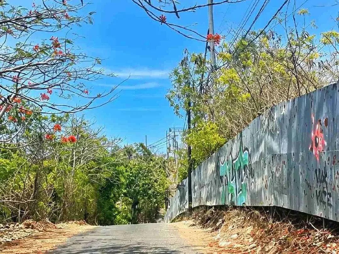 TANAH PREMIUM JALAN UTAMA KARANG PUTIH  PANDAWA KONTUR TINGGI MENGHADAP KE LAUT - Image 5 of 10