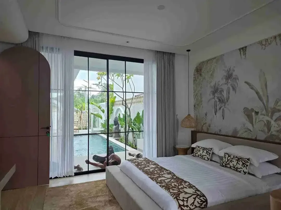 Villa Baru bergaya santorini dijual di Canggu Kuta utara Bali - Image 7 of 10
