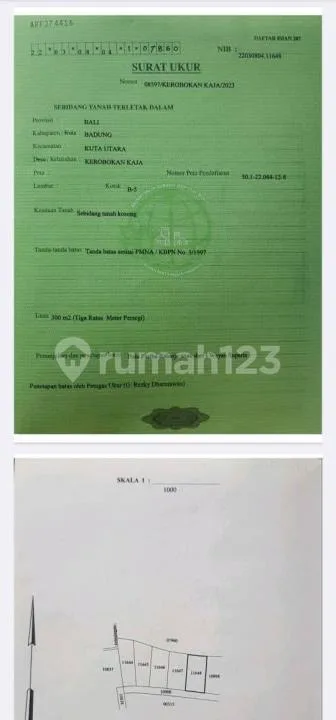 Dijual Tanah Strategis di Utara Kantor Camat Kuta - Image 2 of 2
