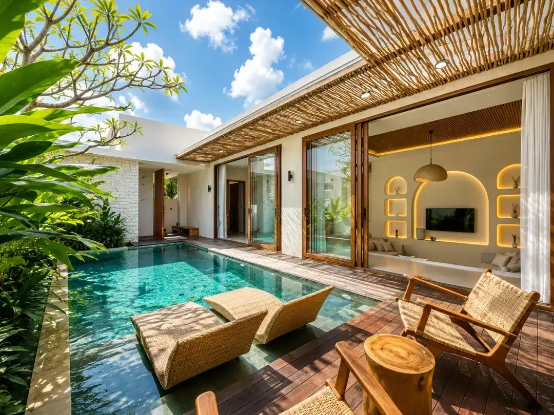 Vila dengan sistem smart home di Bukit — siap huni dekat Pantai Melasti! - Image 4 of 10