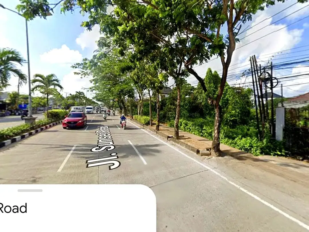 Tanah MURAH Jl Sunset Road Seminyak - Image 2 of 7