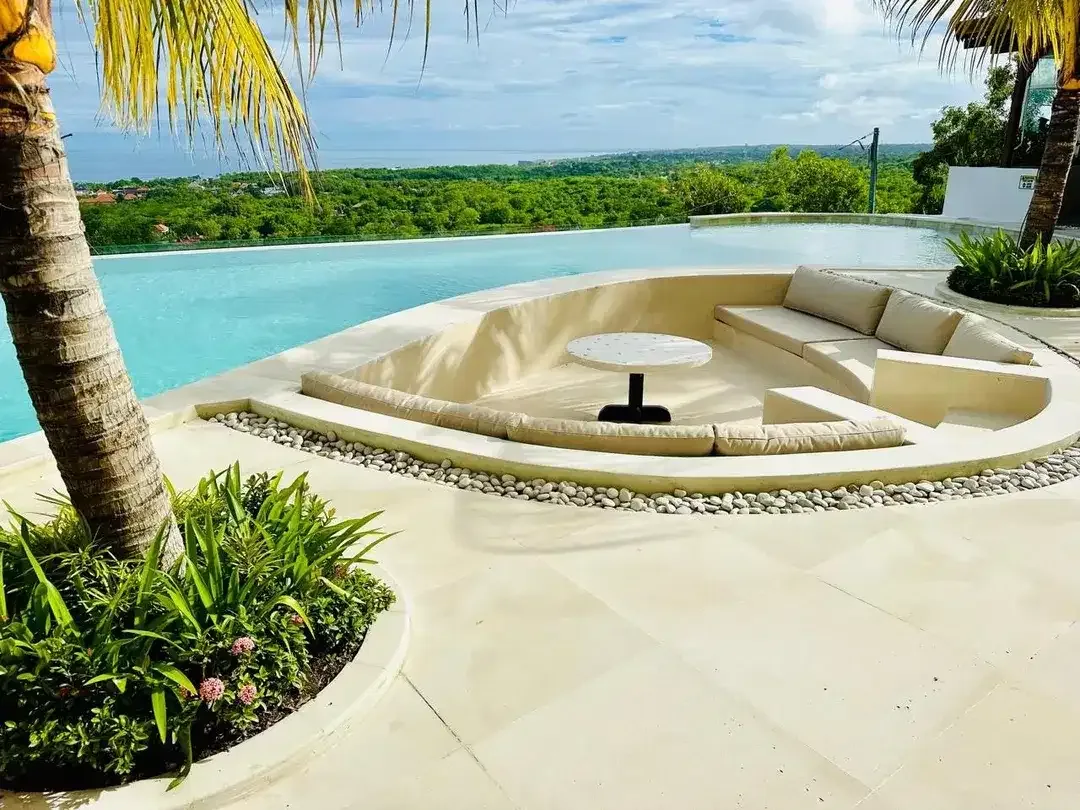 Dijual Villa Full Furnish Luxury View Laut di Pecatu Badung Bali - Image 4 of 10