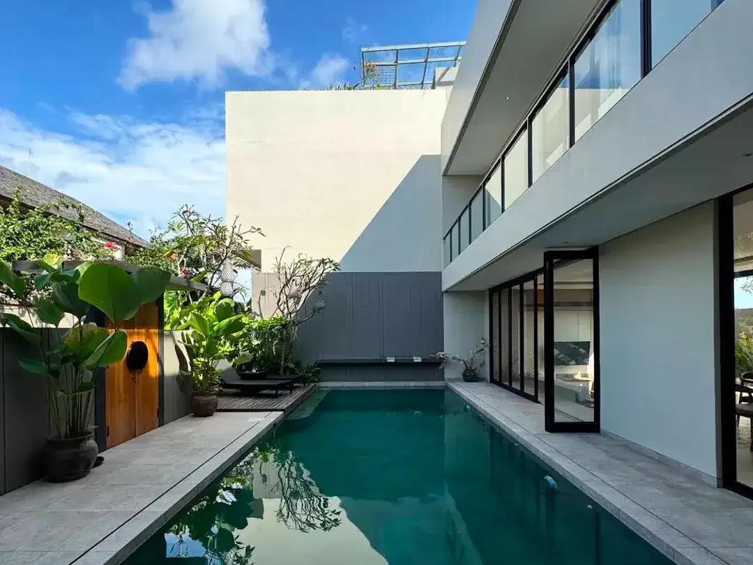 TROPICAL LUXURY MODERN VILLA WITH OCEAN VIEW DI UNGASAN DEKAT GWK - Image 3 of 10