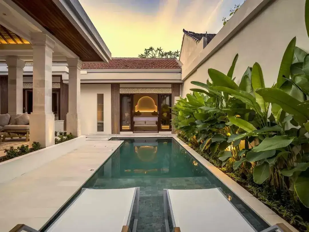 TROPICAL MODERN VILLA FOR SALE IN KEROBOKAN, BALI - Image 1 of 10