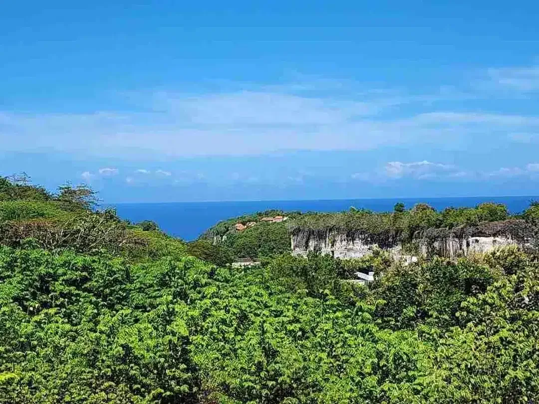 Tanah Kavling Villa View Laut, Langsung Jalan Utama di Ungasan, Jimbaran, Badung dekat Pantai2 Selatan Bali - Image 1 of 10