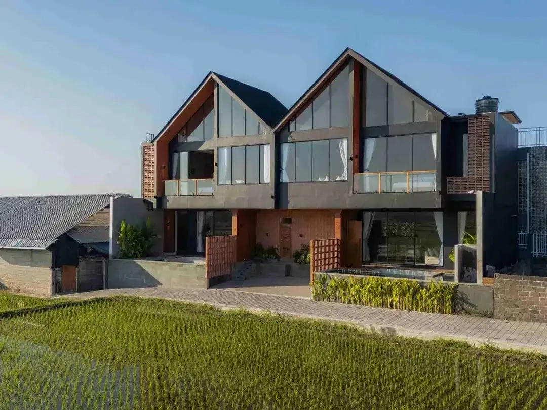 DIJUAL VILLA MODERN, SINGAPADU, UBUD, GIANYAR - Image 1 of 10
