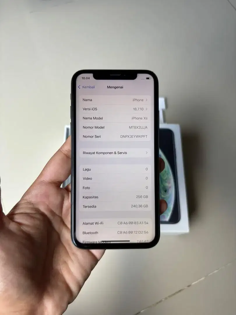 iPhone Xs 256GB Space Gray IMEI terdaftar Kemenperin - Image 2 of 9