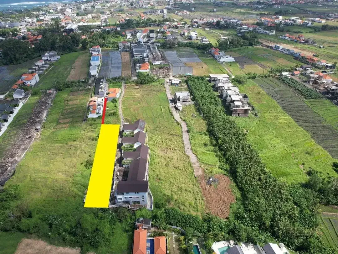 DIJUAL tanah Lahan Premium di Kawasan Pantai Seseh dekat canggu bali - Image 2 of 10