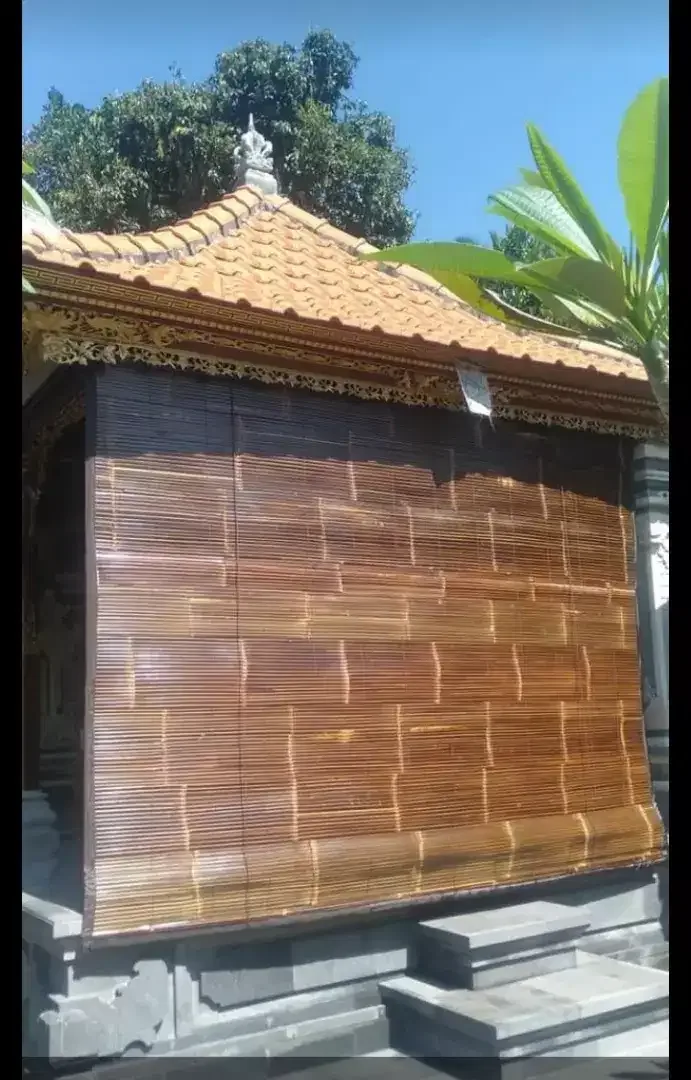 Jual krey/tirai bambu hitam - Image 2 of 5