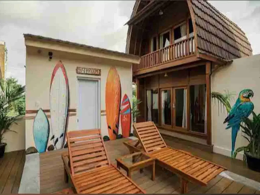 VILLA JOGLO UNTUK DIJUAL DI BATUBOLONG CANGGU BALI - Image 8 of 10