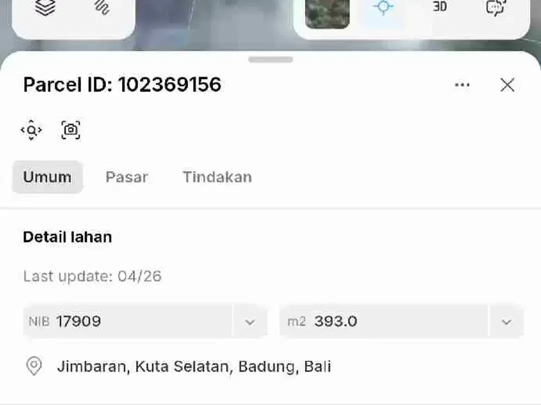 Dijual Tanah Strategis 393m2 Jimbaran Dekat Unud - Image 8 of 8