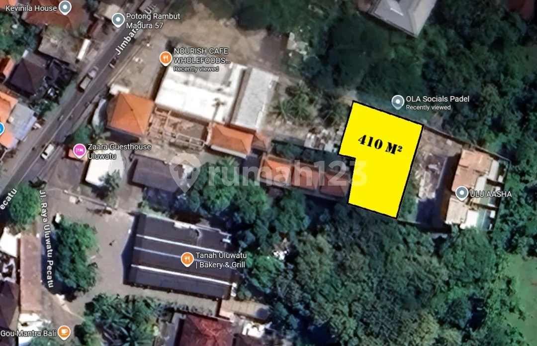 Lokasi Premium 410M2 - Belakang Nourish Uluwatu Pecatu - Image 2 of 4
