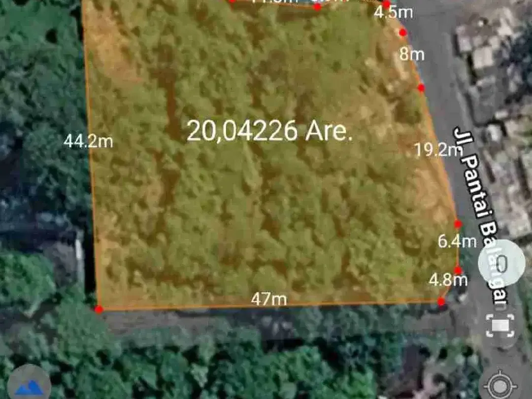 Dijual Tanah Jalan utama Pantai Balangan Jimbaran Badung - Bali. - Image 3 of 5