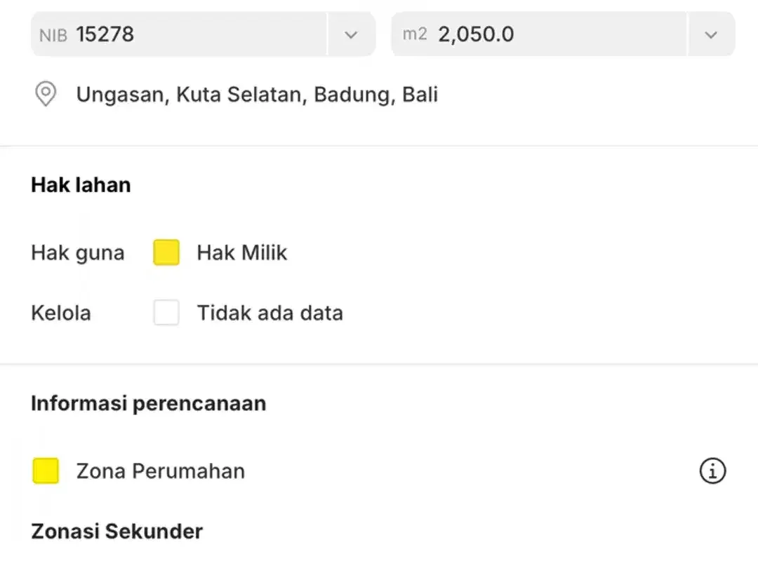 DIJUAL MURAH TANAH VIEW GWK DI JL BALI CLIFF, UNGASAN – BALI - Image 9 of 10