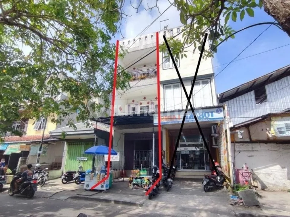 Ruko Prime Depan Pasar Kuta - 4 Lantai Siap Jadi Mesin Cuan Anda! - Image 1 of 4