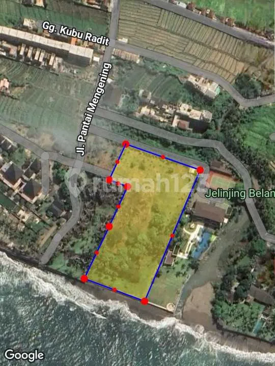 UNBLOCKED OCEAN VIEW Tanah Beach Front Pantai Mengening Cemagi Bali 100 Are Freehold - Image 2 of 4