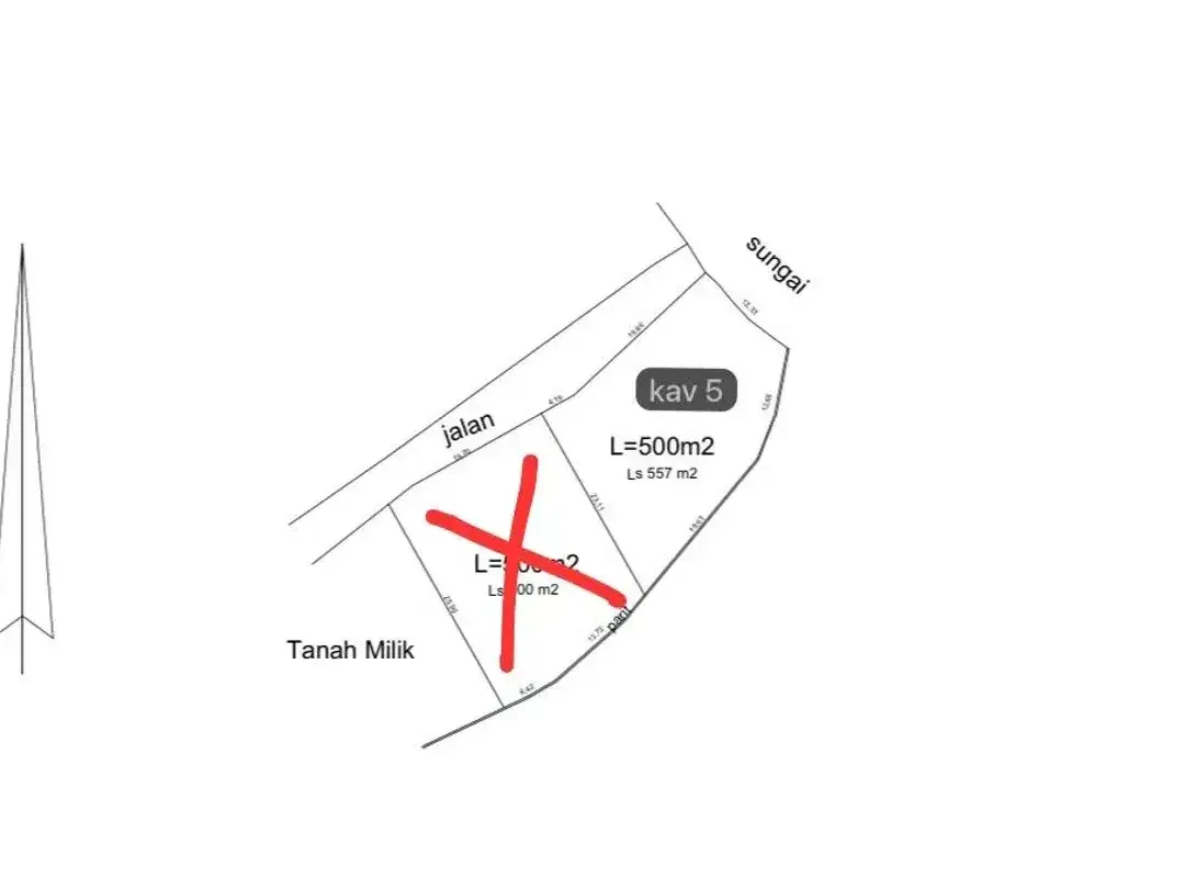 JUAL TANAH KAVLING SABA GIANYAR - Image 4 of 6