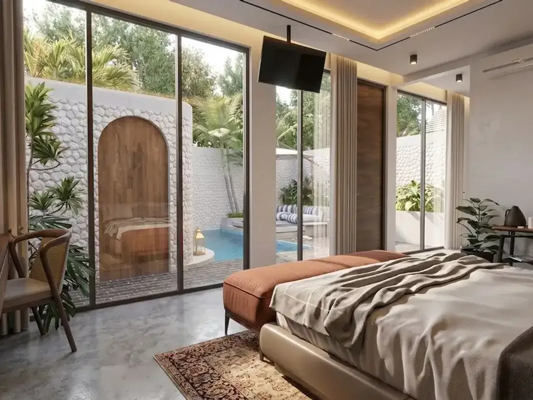 Luxury Tropical Villa With 35-Year Leasehold In Kerobokan - Image 1 of 5