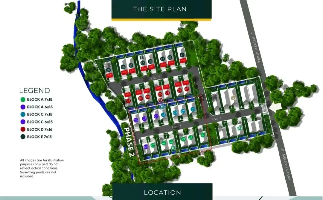 Rumah dijual Villa Cluster Bale Dame Sanur Bali Lokasi Bagus - Image 8 of 8