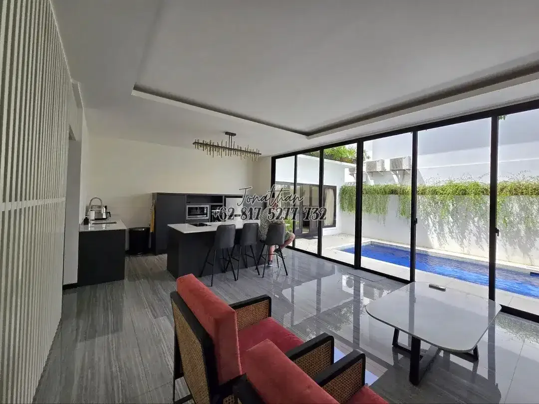 Dijual dan Disewakan Rumah Tropical Modern SHM Private Pool di Bukit Damai Jimbaran Bali - Image 4 of 10