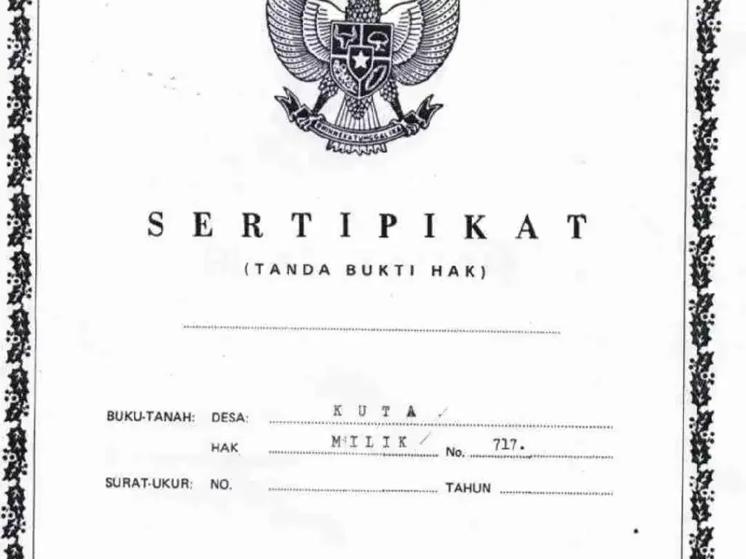 jual tanah dan bangunan 8 are lokasi premium jl Kartika Paza Kuta Bali - Image 2 of 6