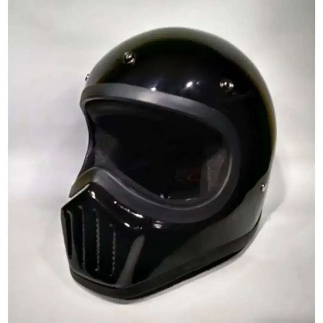 Jual Cepat Helm Full Face Cakil Retro Hitam - Image 2 of 2