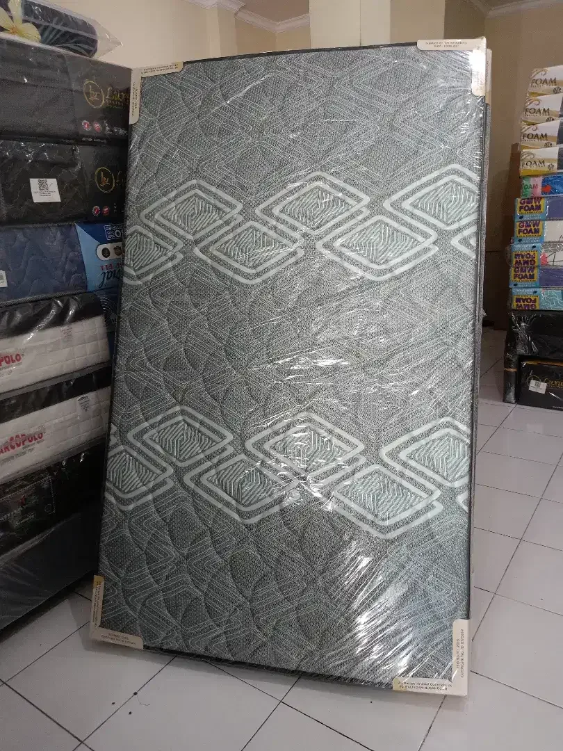 Kasur busa tebal 18cm ukr 120x200 kain knitting merk balifoam - Image 2 of 5