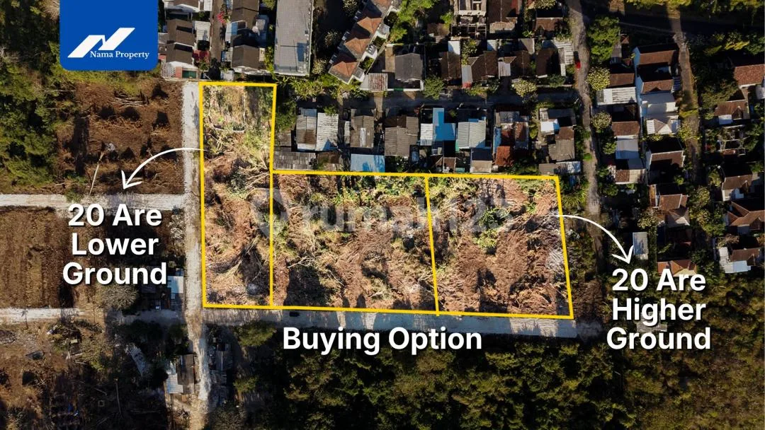 Ocean & Airport View Land For Sale Jimbaran 20 Are Pink Zone - Image 3 of 4