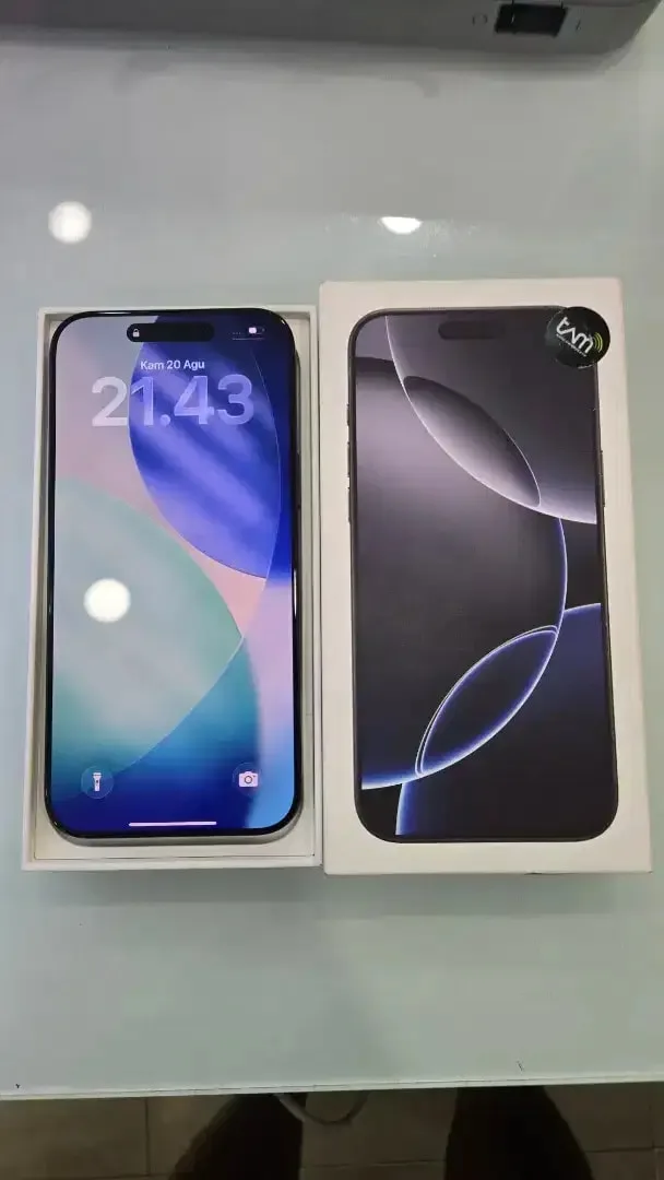 HP IPHONE 16 PRO MAX 256GB BLACK MASIH GARANSI RESMI - Image 2 of 5
