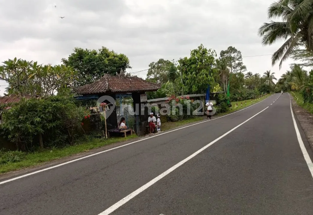 Dijual Tanah Murah Strategis di Pinggir Jalan Utama 1500MÂ² View Gunung - Image 1 of 4