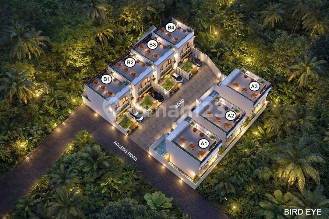 Dijual Villa 3 Lantai View Bandara dan Pelabuhan Benoa - Image 2 of 4