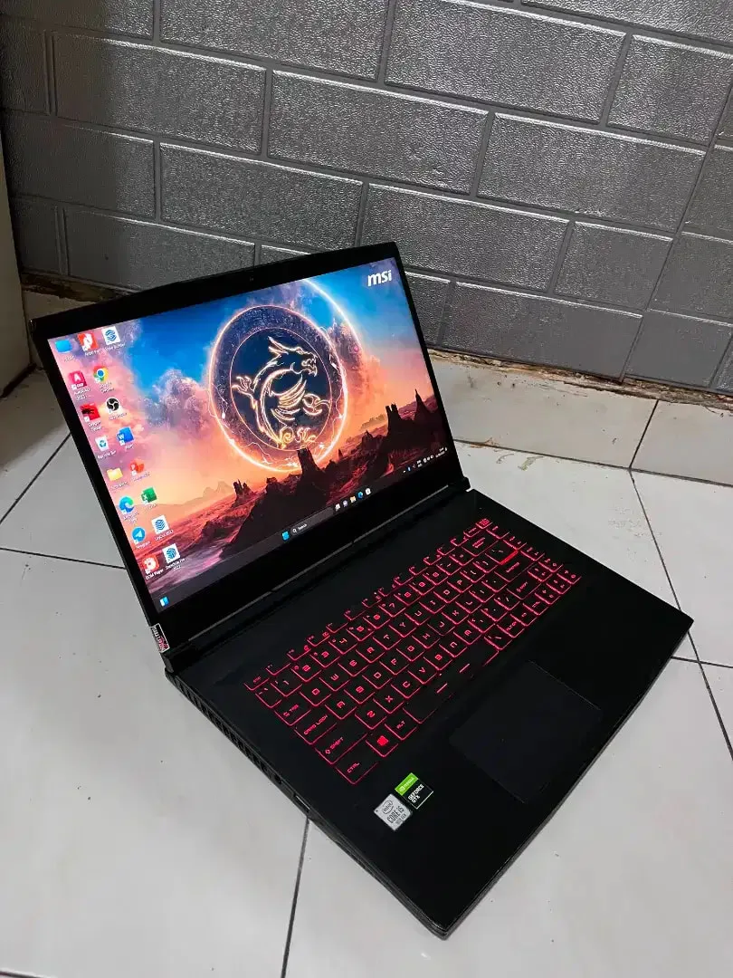 Dijual Laptop Gaming MSI GF63 THIN 10SCSR intel core i5 gen10 - Image 3 of 8