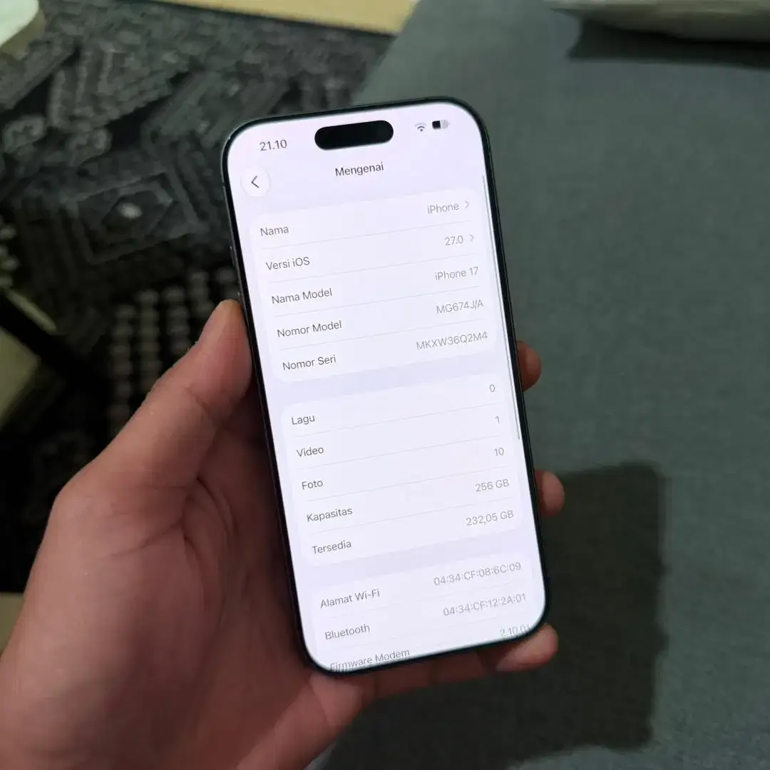 iPhone 17 256GB Bea Cukai Resmi - Image 3 of 6