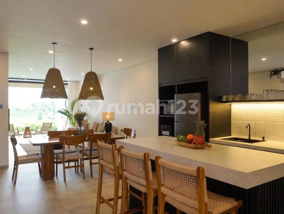 Villa 2 Kamar Private Pool View Sawah Canggu - Image 2 of 4