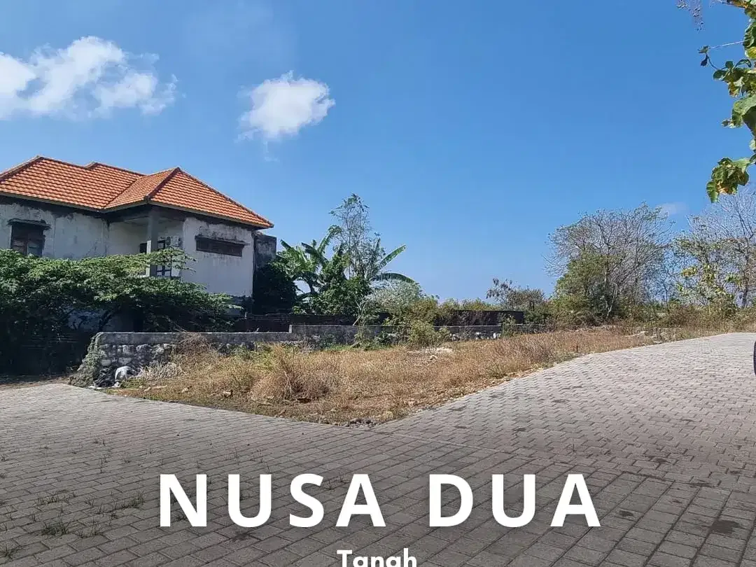 Tanah Premium Pemandangan Laut Dalam Kawasan Cluster Villa Nusa Dua - Image 1 of 10