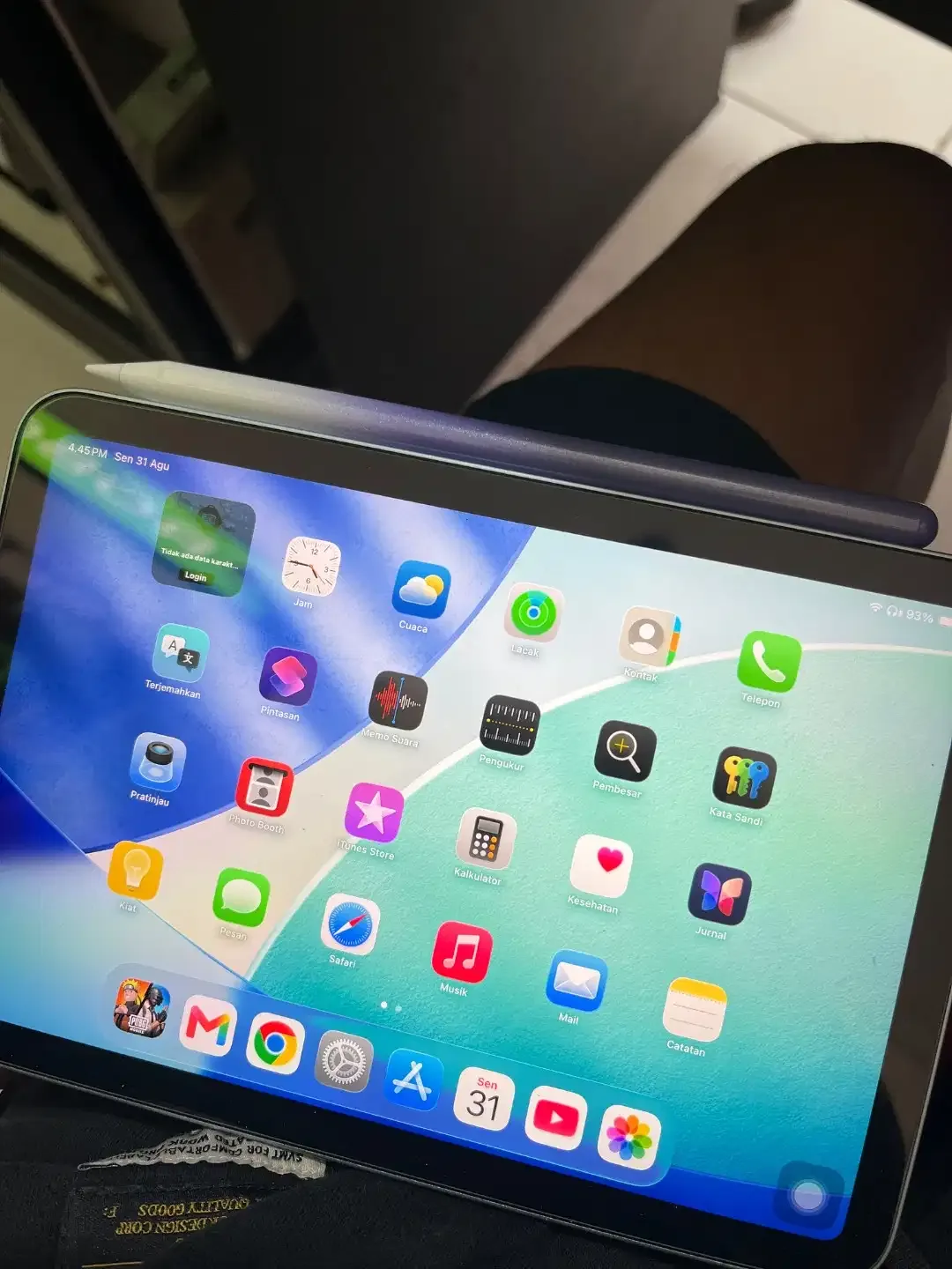 ipad mini 7 128gb warna biru(ex inter) wifi only - Image 9 of 10