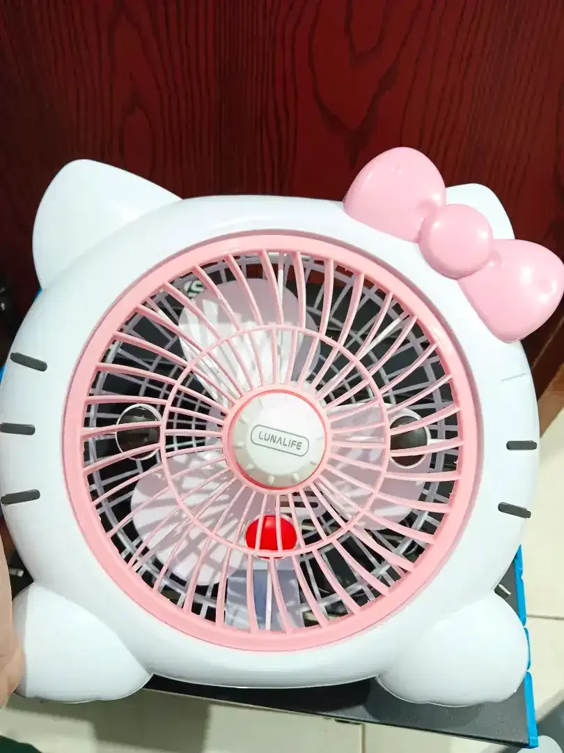 Kipas Angin Karakter HelloKitty 25Watt 2kecepetan kencang,Hemat Energi - Image 6 of 6