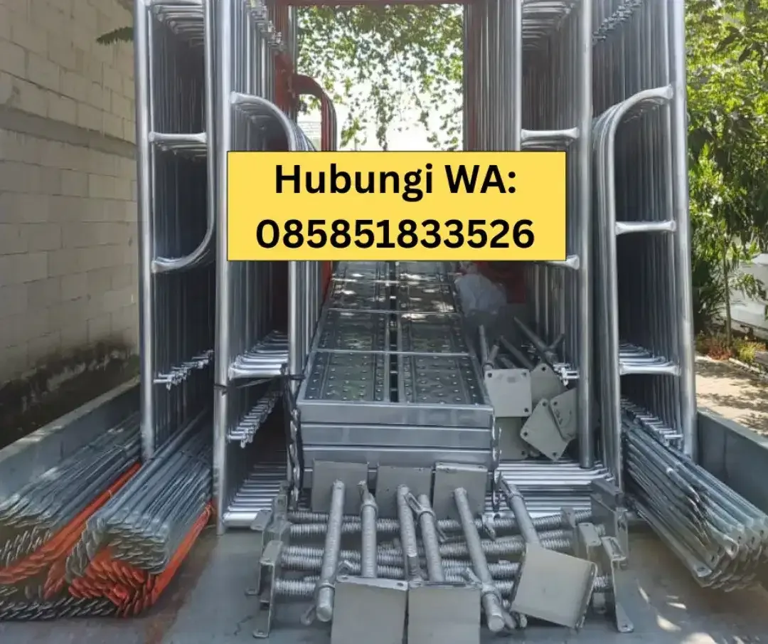 JUAL SCAFFOLDING SCAFOLDING KAPOLDING T190 T170 T90 LENGKAP - Image 1 of 4